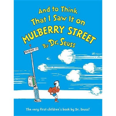 And to Think That I Saw It on Mulberry Street (Reissue) (Hardcover) by Dr Seuss