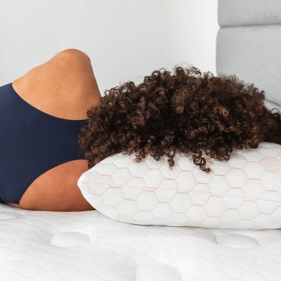 King Size Copper-Infused Cooling Gel Memory Foam Pillow
