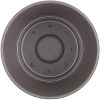 Bloem Fresia Indoor/Outdoor Flower Planter with Saucer, Black, 6in - 2 of 4