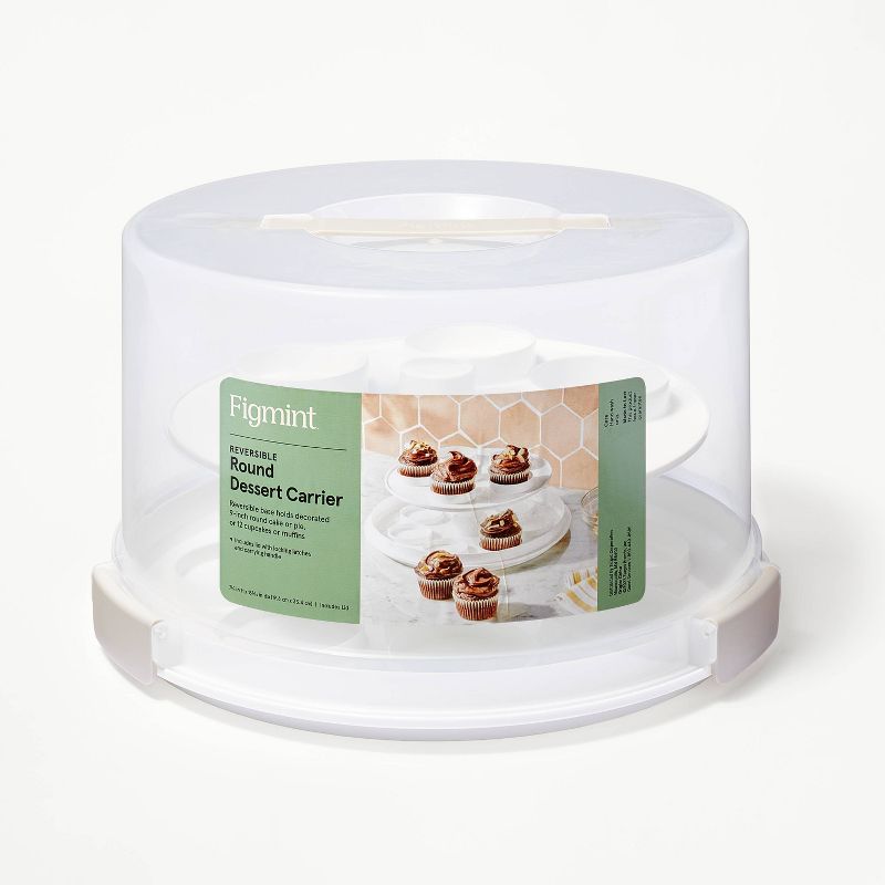 Round Cake Carrier White/Clear - Figmint&#8482;, 6 of 7