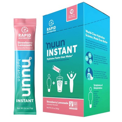 nuun Instant Dietary Supplement - Strawberry Lemonade - 3.9oz