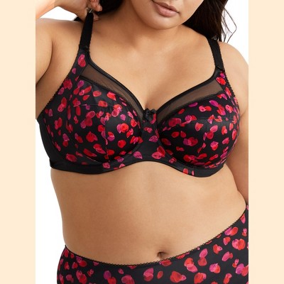 Goddess Women's Kayla Side Support Bra - Gd6162 38l Dark Romance : Target