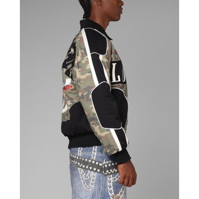 LOITER Mens Enroute Racing Jacket - Camo/Black L — фото 5