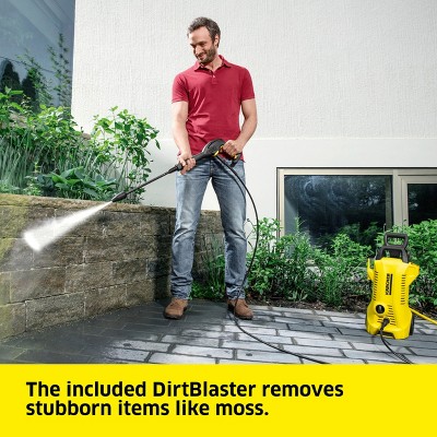 Karcher K 2 Yellow Electric Pressure Washer with 26' Hose