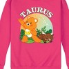 Men's - Care Bears - Taurus Friend Bear Graphic Fleece Sweatshirt - 2 of 4