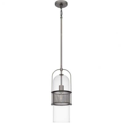 Quoizel Lighting 1 - Light Pendant in  Antique Nickel