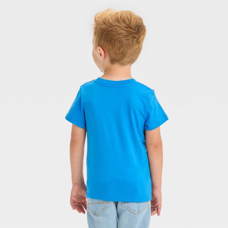 Toddler Boys&#39; Best Brother Short Sleeve Graphic T-Shirt - Cat &#38; Jack&#8482; Blue, 4 of 7