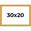 PosterPalooza | 30x20 Bamboo Picture Frame, UV Acrylic, 4 Finishes - Brown, Black, Gold, and Natural - 2 of 4