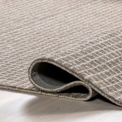 Gray Hand-Tufted Wool Rectangular Area Rug 10' x 14'