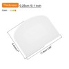 Unique Bargains Kitchen Flexible Baking Polyethylene Plastic Dough Scraper - 2 of 4