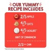 HappyTot Super Morning Organic Apples Cinnamon Yogurt & Oats with Superchia Baby Food Pouch - 4oz - 3 of 4