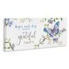 Stupell Industries Begin Day with Grateful Heart, 48" x 20" - 3 of 4