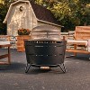 Tiki 2pc Reunion Outdoor Fire Pit Screen & Poker Set Copper - 3 of 4
