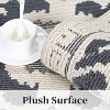 Non-Shedding Non Slip Area Rug, Medallion Textured Carpet, Vintage Floral Floor Carpet for Dining Room Home Office Playroom Dorm Living Room Bedroom - 2 of 4