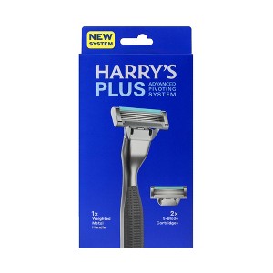 Harry's Plus Onyx Razor Handle - 1 of 4