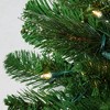 Northlight Pre-Lit Canterbury Spruce with Dew Drops Artificial Christmas Tree - 9' - Clear Lights - 3 of 3