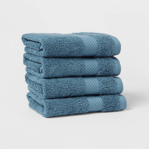 12pk Quick Dry Washcloth Set Blue - Cannon : Target