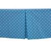 Bacati - Woodlands Aqua Arrows Boys Cotton Crib/Toddler Bed Skirt - 3 of 4