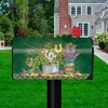 Lucky Potted Shamrocks St. Pat's Magnetic Mailbox Cover Standard Briarwood Lane - 2 of 3