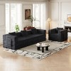 72.4" Convertible Corduroy Sofa Bed with Storage Pockets,2-Seat 4-Seat Folding Sleeper Couch for Living Room,Bedroom-Baofuwish - 2 of 4