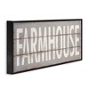 Stupell Industries Farmhouse Rustic Planked Design, 24" x 10" - 3 of 4