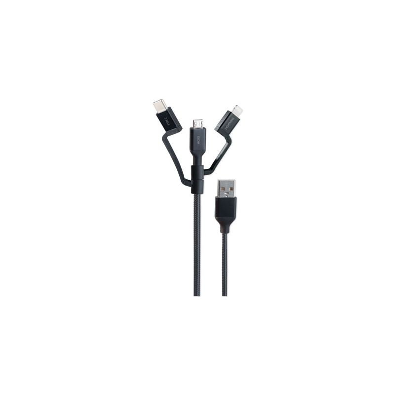 Case Logic Universal USB Cable, 3.5 ft, Black, 1 of 6