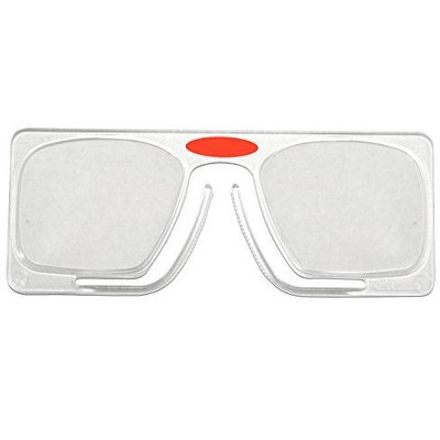 Nose Resting Reading Glasses Clear Blue +1.75 Power Compact Pocket Portable Slim