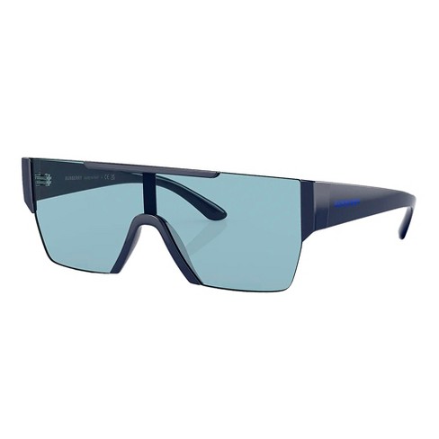 Burberry Be 4291 396180 Unisex Rectangle Sunglasses Blue 38mm : Target