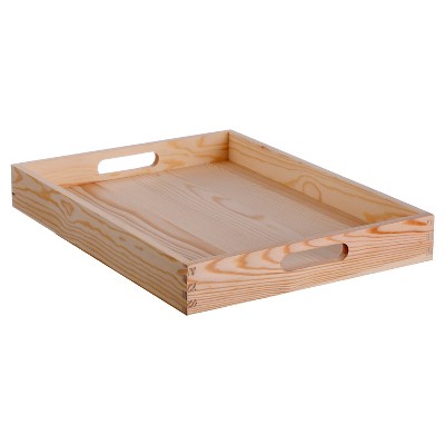 small wood serving tray