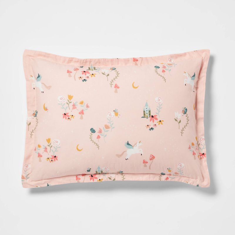 Kids' Comforter Set Pegasus Print - Pillowfort™, 5 of 7