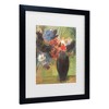 Trademark Fine Art Sheila Golden The Black Vase Matted Framed Art - 3 of 4