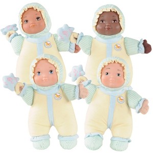 Kaplan Early Learning My 1st Baby Doll 12" Soft Body Doll - Set of 4 - 1 of 4