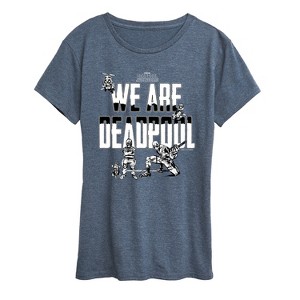 Women's - Marvel - We Are Deadpool Doodles Short Sleeve Graphic T-Shirt - 1 of 4