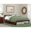 Boston Bed with Twin XL Trundle Bed - AFI - image 2 of 4