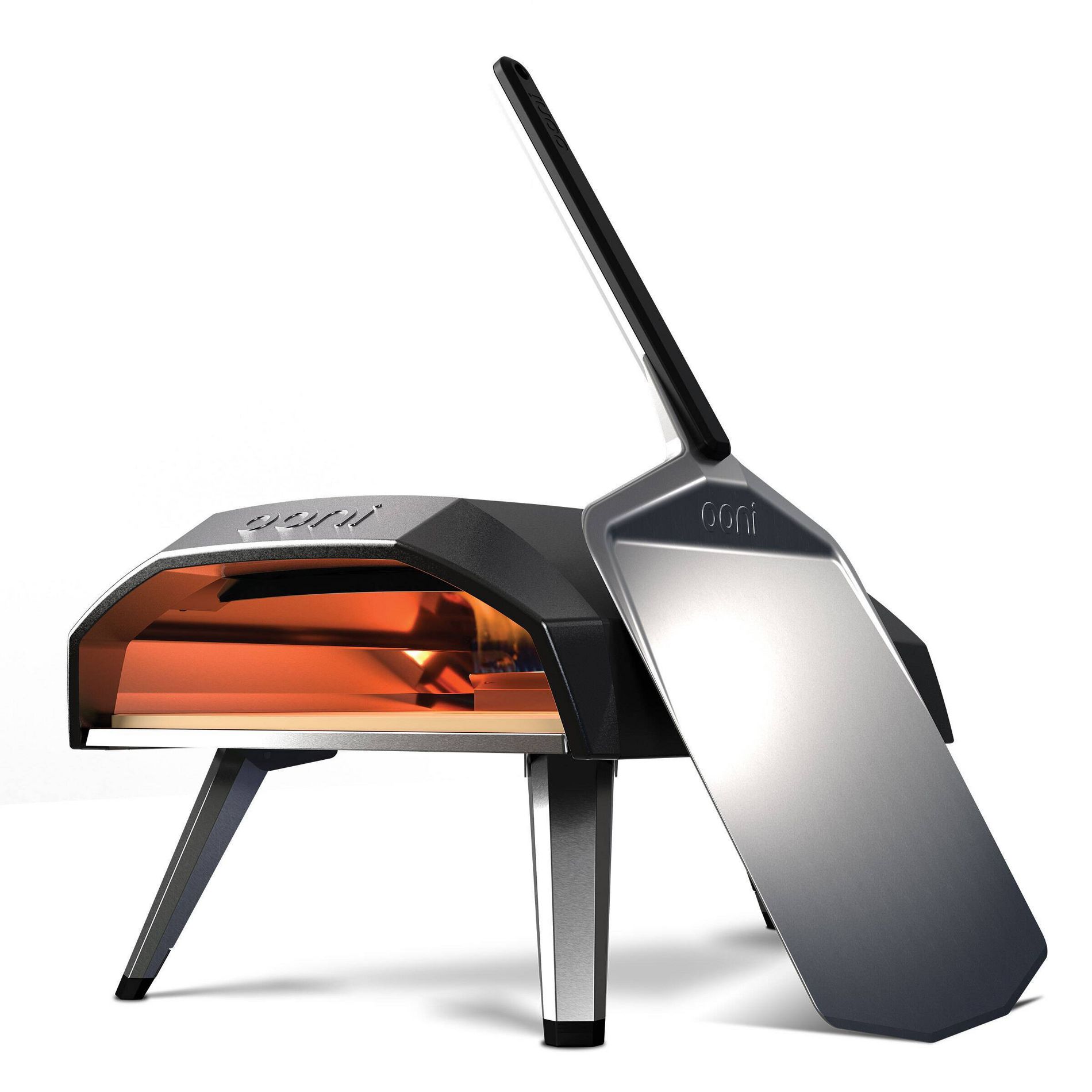 Ooni Koda Propane/Liquid Petroleum Gas Outdoor Pizza Oven Powder Coated Carbon Steel Black