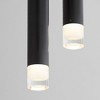 Oxygen Lighting Alarum 5 - Light Pendant in  Black - 4 of 4