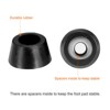 Unique Bargains Non Slip Corrosion Resistant Durable Rubber Material Rubber Feet 20 Pcs - 3 of 4