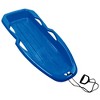 Gracious Living H2O! Raptor Boggan, Plastic Snow Sled for Kids & Adults (2 Pack) - 2 of 4