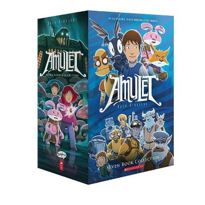 Amulet Box Set: Books 1-7 - by  Kazu Kibuishi (Mixed Media Product)