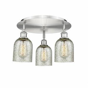Caledonia - 3 Light Flush Mount In Industrial Style-9.5 Inches Tall and 16.75 Inches Wide - 1 of 1