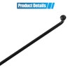 Unique Bargains 14G J Bend Bicycle Steel Spokes 36Pcs - 3 of 4