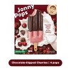 JonnyPops Cherry Chocolate & Cream Frozen Fruit Bars - 4pk/8.25 fl oz - image 3 of 3