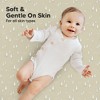 KeaBabies Mini Crib Sheets for Baby Girls, Boys, 2-Pack Soothe Pack and Play Sheets Fitted, Organic Pack N Play Mattress Sheet - 4 of 4