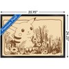 Trends International Pokémon - Pikachu Sepia Framed Wall Poster Prints - 3 of 4
