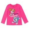 Paw Patrol Everest Rubble Marshall Girls 2 Pack Pullover T-Shirts Little Kid to Big Kid - 3 of 4