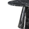 Acme Furniture Hollis Dining Table Engineering Stone Finish - 4 of 4