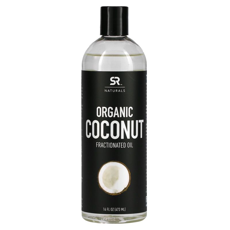 Sports Research, Organic Coconut Fractionated Oil, 16 fl oz (473 ml), Dietary Supplements, 1 of 4