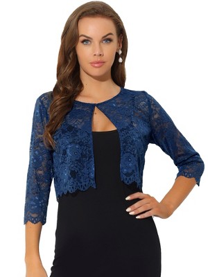 Navy blue sale bolero shrug