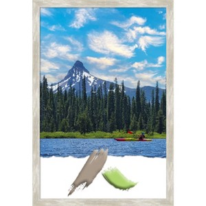 Amanti Art Crackled Metallic Narrow Picture Frame - 1 of 4