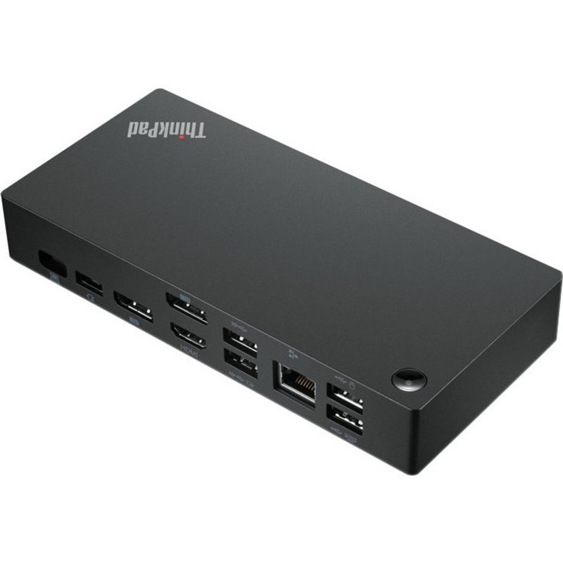 Lenovo ThinkPad Universal USB-C Dock - 3840 x 2160 Resolution - 3 Displays Supported - 1 x HDMI Ports & 2 x DisplayPorts, 2 of 7